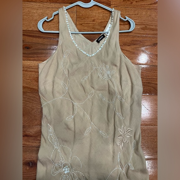 Pomodoro vintage embroidered and beaded dress - Picture 6 of 11